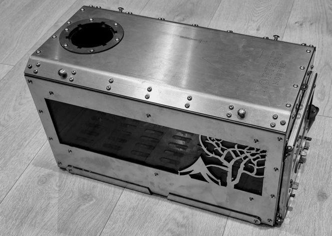Main Image NORTENT - Rostfri kamin ink. skorsten 2.6m