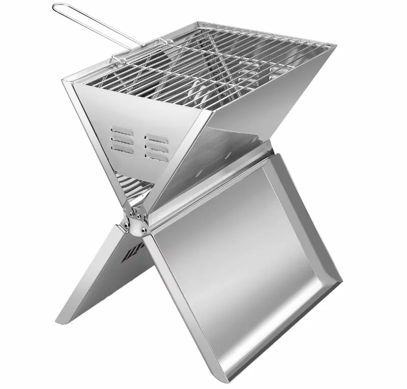 HÄLLMARK HOPFÄLLBAR GRILL  EN LITEN, SMIDIG KOLGRILL